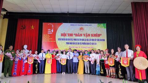 HỘI THI "DÂN VẬN KHÉO" PHƯỜNG ĐOÀN KẾT NĂM 2024
