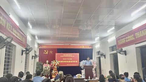 TUYÊN TRUYỀN PHỔ BIẾN GIÁO DỤC PHÁP LUẬT NĂM 2024