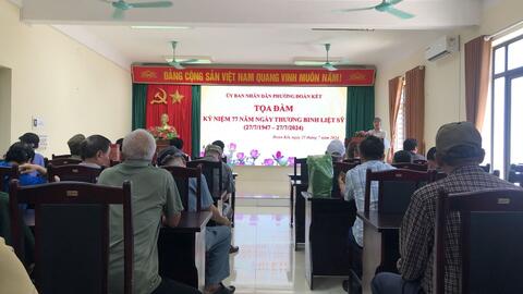 KỶ NIỆM 77 NĂM NGÀY THƯƠNG BINH LIỆT Sĩ (27/7/1947 - 27/7/2024)